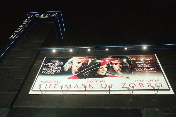 The Royal Gala Film Premiere of The Mask of Zorro at the Odeon Leicester Square