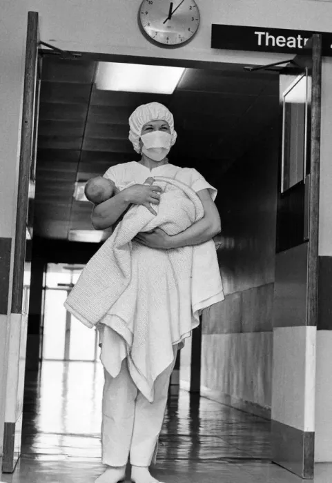 Framed Print : Royal Hospital for Sick Children, Yorkhill, Glasgow, Scotland, 7th May 1969