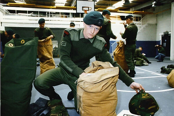 Royal Marine Commando Reservist Corporal Robert Kilgour is one of 21 Reservist
