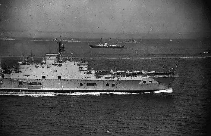 Framed Print : Royal Navy 1957 The Royal Navy welcome home the Royal Yacht Britannia Framed Print : Royal Navy 1957 The Royal Navy welcome home the Royal Yacht Britannia