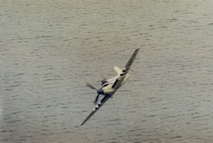 Framed Print : A Royal Navy Fairey Firefly carrier-borne fighter aircraft