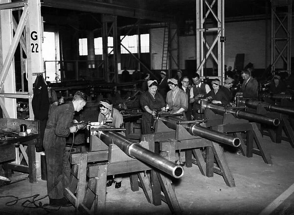 Royal Ordnance Factory, Ministry of Supply, Wales, June 1941