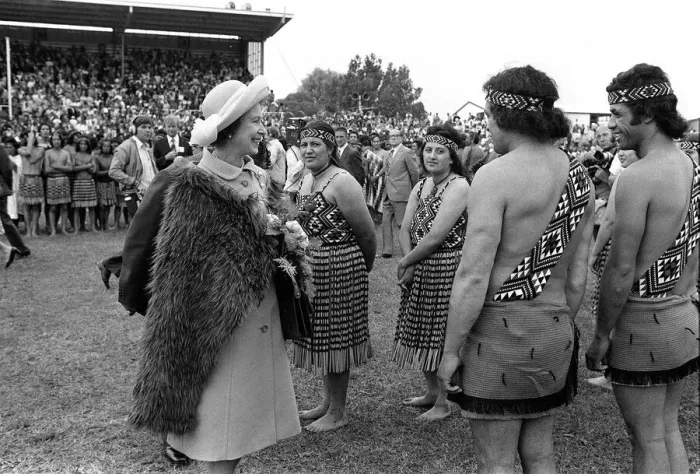 Framed Print : Royal Silver Jubilee Tour of New Zealand 22 February - 7 March 1977