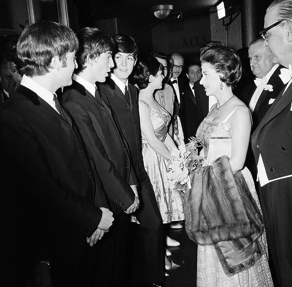 The Royal Variety Performance 4th November 1963 Princess Margaret is