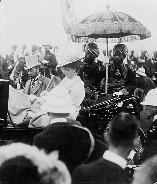 Royal Visit of King George V and Queen Mary to India. The King