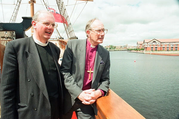 The Rt Reverend Michael Turnbull, Bishop of Durham toured Stockton City Challenge