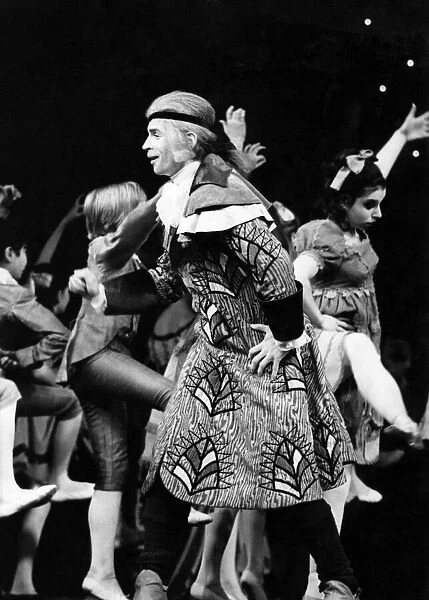Rudolf Nureyev as Herr Drosselmeyer the Prince in 'The Nutcracker'