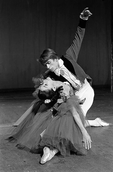 Rudolf Nureyev and Margot Fonteyn seen here during the press call for the Royal Ballets