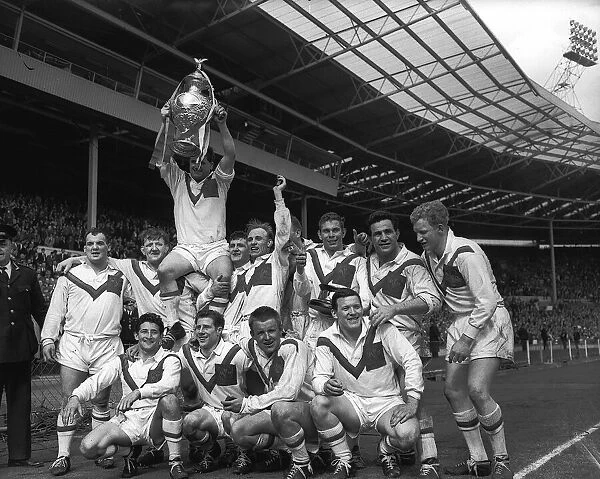 Rugby Cup Final at Wembley Wakefield V Wigan 1963 weby