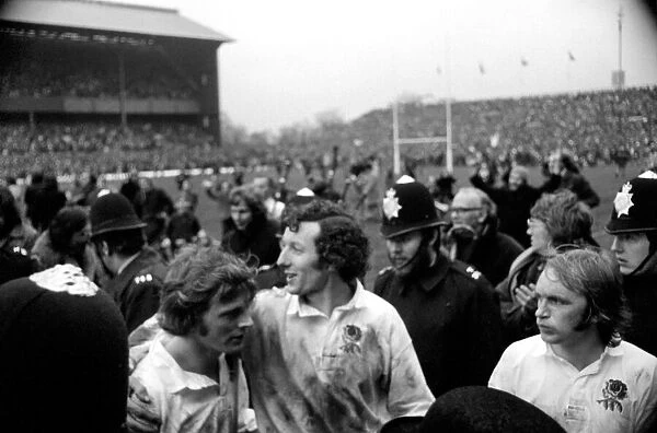 Rugby: England (7) v. Scotland (6) at Twickenham. The almost forgotten heroes of English