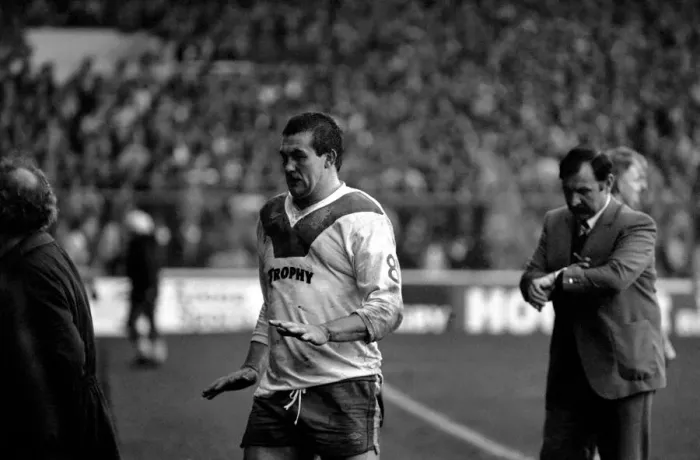 Framed Print : Rugby League Great Britain v New Zealand Third Test match Elland Road November 1985. PR01
