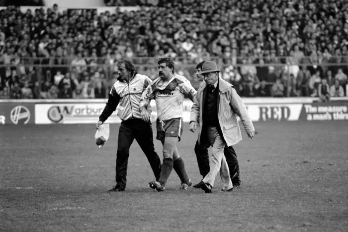 Framed Print : Rugby League Great Britain v New Zealand Third Test match Elland Road November 1985 Framed Print : Rugby League Great Britain v New Zealand Third Test match Elland Road November 1985
