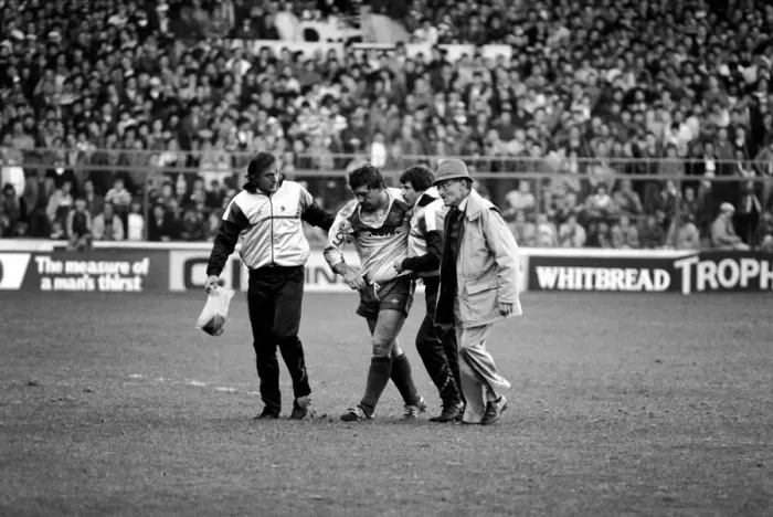 Framed Print : Rugby League Great Britain v New Zealand Third Test match Elland Road November 1985 Framed Print : Rugby League Great Britain v New Zealand Third Test match Elland Road November 1985