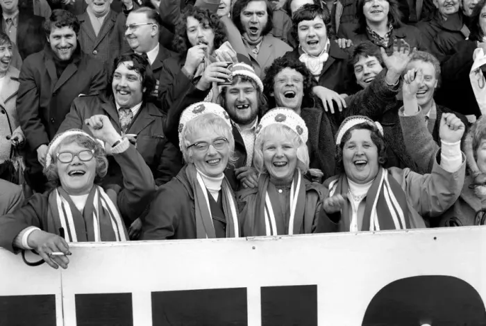 Framed Print : Rugby League International Wales v France Crowds watching the match