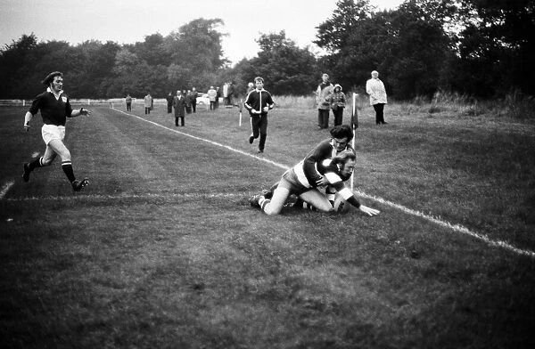 Rugby match, Birmingham v Coventry. 2nd October 1974