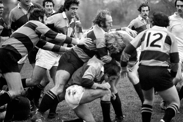 Rugby Union Matches: Harlequins (18) vs. Newport (6). December 1974 74-7565-002