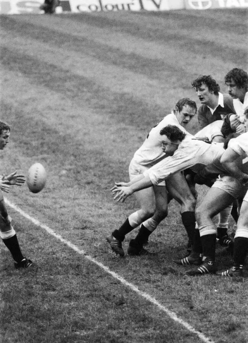 Framed Print : Rugby Union Five Nations International match at Twickenham. England 24 v Ireland 9