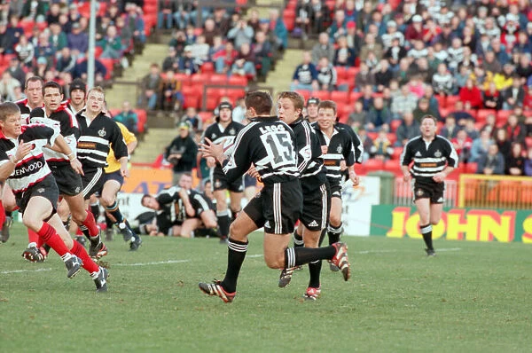 Rugby Union, Newcastle Falcons v Saracens. 31st October 1998