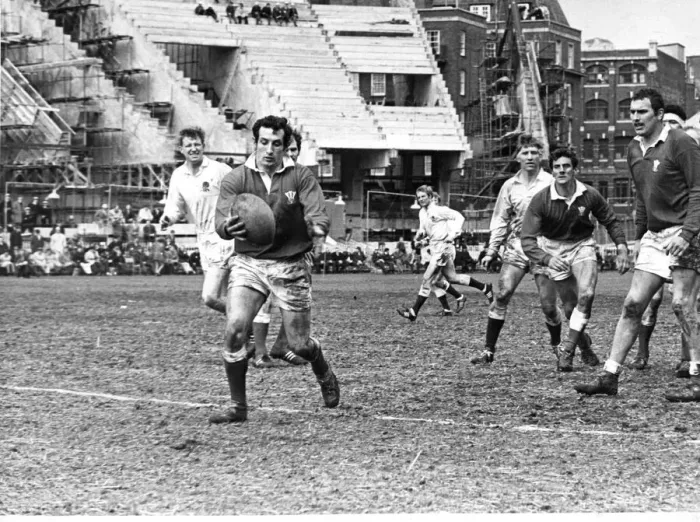 Framed Print : Rugby - Wales v England - Cardiff Arms Park. 12th April 1969 Framed Print : Rugby - Wales v England - Cardiff Arms Park. 12th April 1969