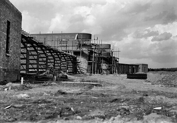 Ruislip Lido being built 1935