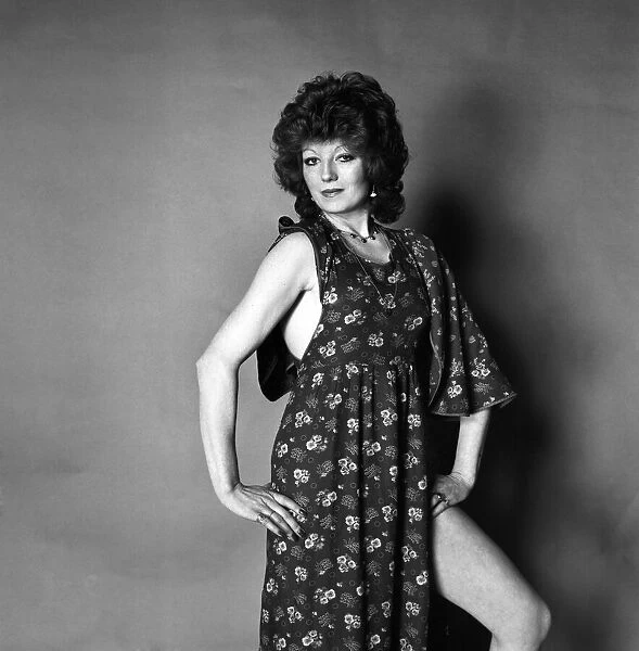 Rula Lenska who stars in the Rock Follies TV Series. March 1976