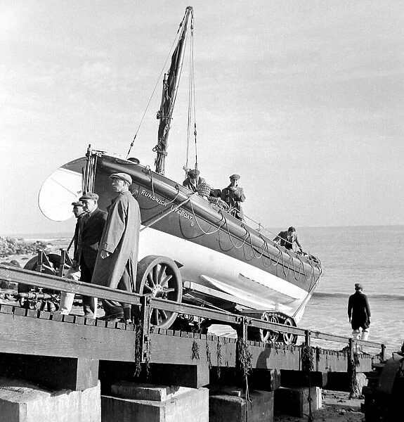 Runswick Bay Lifeboat November 1951