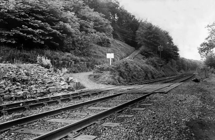 Framed Print : The rural crossing at Allerwash, near Hexham on 15th June 1972 Framed Print : The rural crossing at Allerwash, near Hexham on 15th June 1972