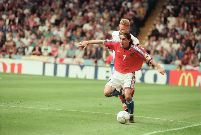 Framed Print : Russia 3-3 Czech Republic, Euro 1996 Group C match at Anfield Framed Print : Russia 3-3 Czech Republic, Euro 1996 Group C match at Anfield