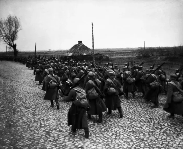 Framed Print : Russian infantry on the march in Poland Russian infantry in Poland Framed Print : Russian infantry on the march in Poland Russian infantry in Poland