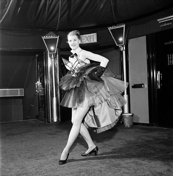 Rusty Evans, principal dancer at the London Casino. D1197