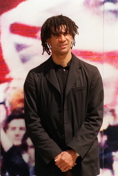 Framed Print : Ruud Gullit after being appointed the new manager of Chelsea FC May 1996