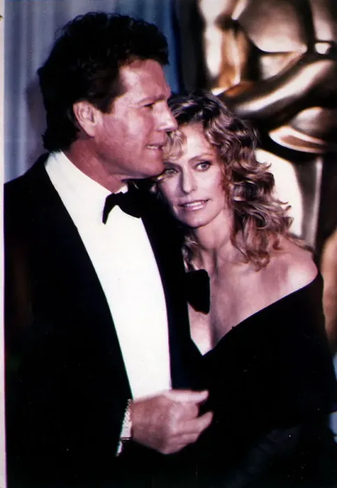 Framed Print : Ryan O Neal Actor with Actress Farrah Fawcett at The Academy Awards DBase Framed Print : Ryan O Neal Actor with Actress Farrah Fawcett at The Academy Awards DBase