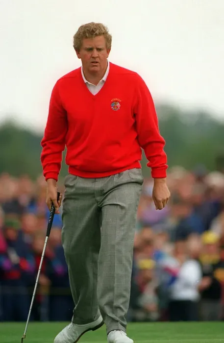 Framed Print : Ryder Cup Europe v USA The Belfry September 1993 Colin Mongomerie looks concerned Framed Print : Ryder Cup Europe v USA The Belfry September 1993 Colin Mongomerie looks concerned