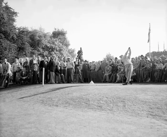 Framed Print : The Ryder Cup October 1953 Great Britain v USA The Ryder Golf Cup match Framed Print : The Ryder Cup October 1953 Great Britain v USA The Ryder Golf Cup match
