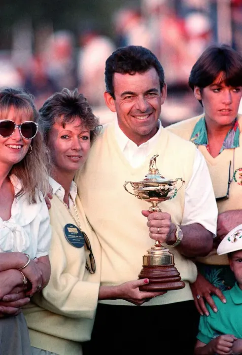 Framed Print : The Ryder Cup September 1989 Johnny Walker Ryder Cup 1989 Golf at The Belfry