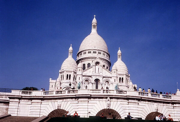 The Sacre Coeur Paris France October 1986