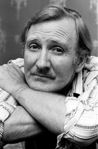 A sad looking Leslie Phillips, pictured after having his house stripped of thousands of