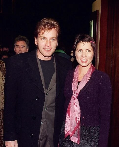 Sadie Frost and Ewan McGregor at the 1998 Scottish Peoples Film festival