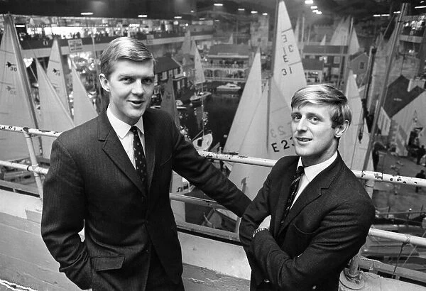 Sailing Olympic Gold Medallist and former World Champion Iain McDonald-Smith (left