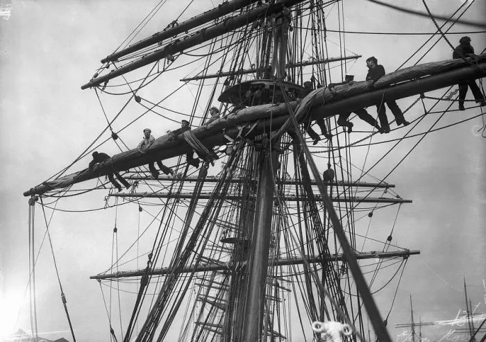 Framed Print : The sailing ship The Terra Nova, used by Captain Scott and his crew for the expedition to Framed Print : The sailing ship The Terra Nova, used by Captain Scott and his crew for the expedition to