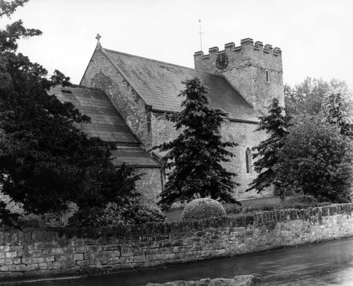 Framed Print : Saint Marys Parish Church in Wenvoe, a Welsh village in the Vale of Glamorgan, Wales Framed Print : Saint Marys Parish Church in Wenvoe, a Welsh village in the Vale of Glamorgan, Wales