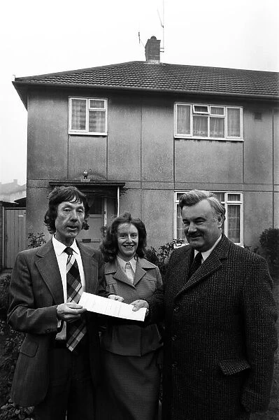 Sale of council house in Rowley Regis. Ron Jukes and wife Margaret were Sandwell
