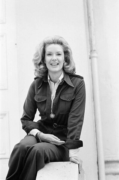 Sally Ann Howes, English actress and singer, London, Friday 8th June 1973