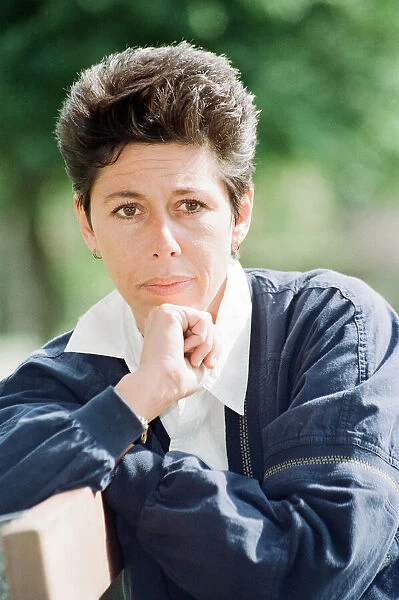 Sally Becker, British Aid Worker and Heroine, pictured 10th September 1993