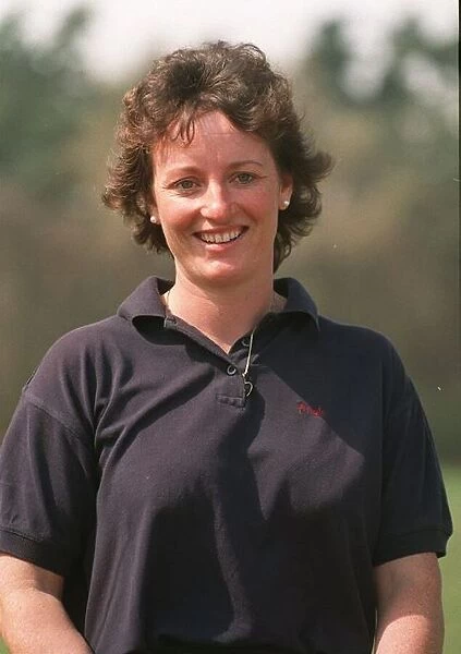 Sally Prosser friend of the Duke of York playing golf