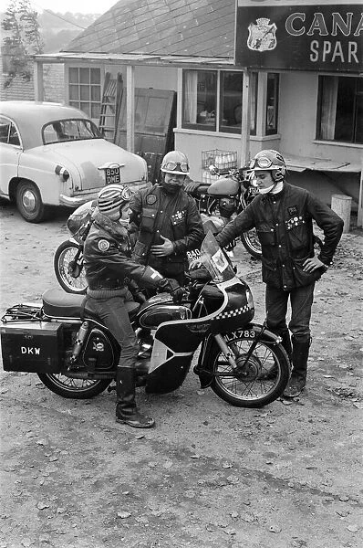 Saltbox Motor Cycle Club. 28th October 1962