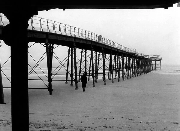 Saltburn Pier. 21st November 1959