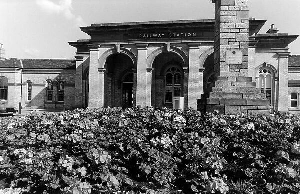 Saltburn Railway Station. 1st August 1986