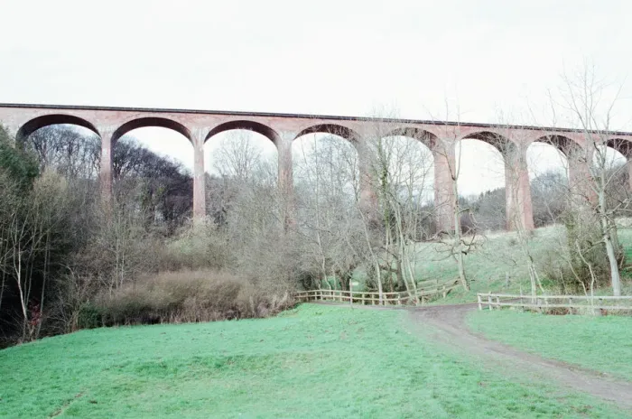 Framed Print : Saltburn Viaduct, Skelton Beck, Tees Valley, 25th March 1991 Framed Print : Saltburn Viaduct, Skelton Beck, Tees Valley, 25th March 1991