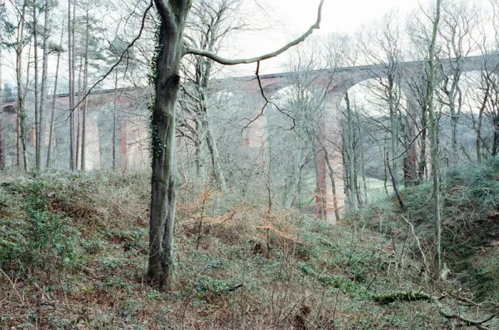 Framed Print : Saltburn Viaduct, Skelton Beck, Tees Valley, 25th March 1991 Framed Print : Saltburn Viaduct, Skelton Beck, Tees Valley, 25th March 1991